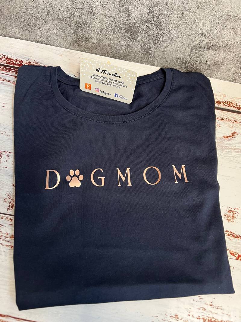 Bügelbild "Dog Mom" Sprüche Für Dein Shirt, Byfiönchen von ByFioenchen