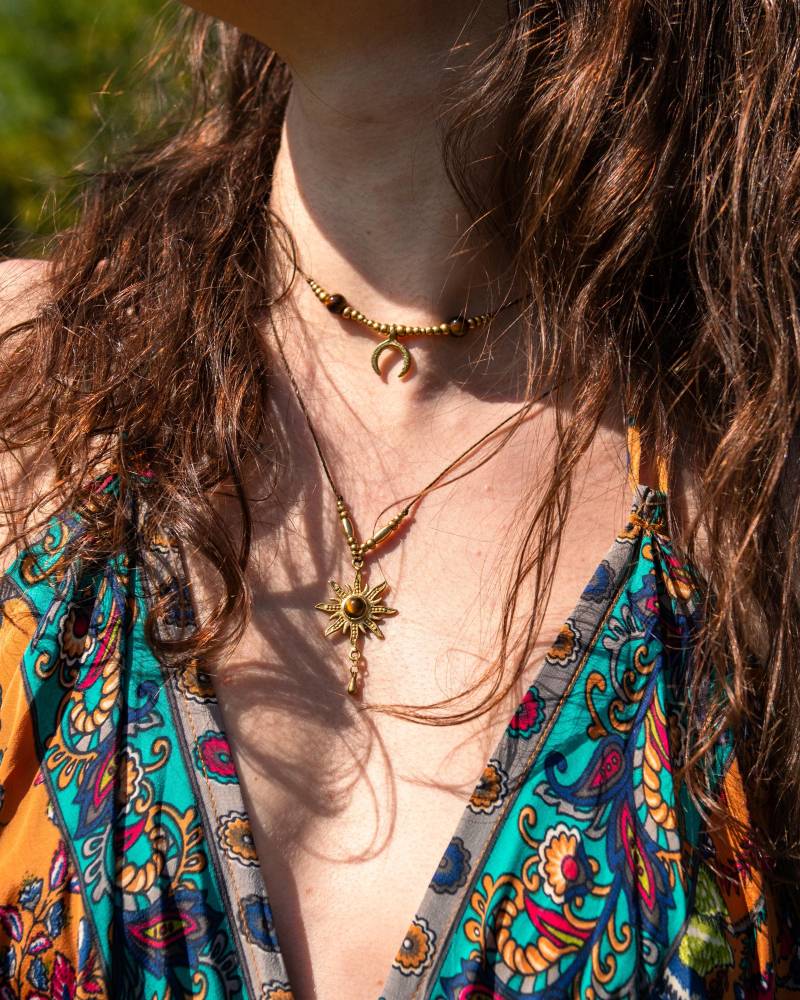 Surya Kette Makramee Surya Kette Makramee von ByGandhari