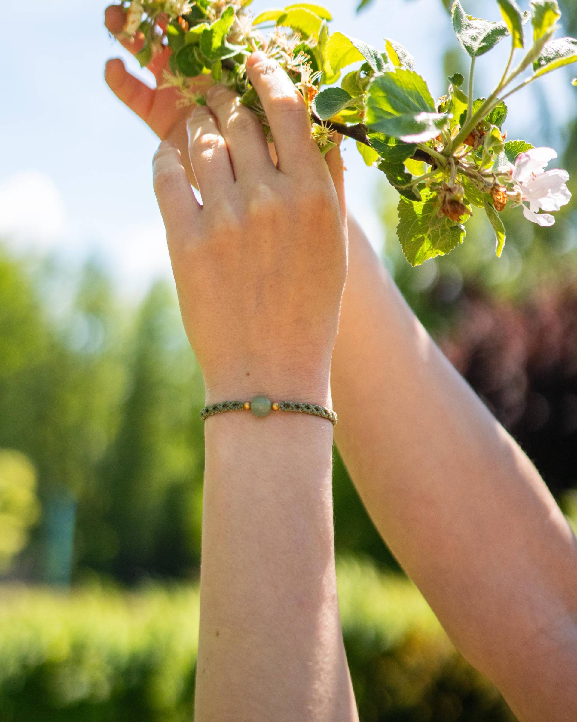 Yuva Armband Makramee von ByGandhari