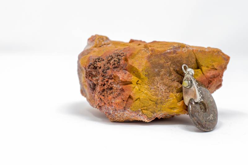 Ammonit Mit Perle Anhänger Ammonit Mit Perle Anhänger von ByHeads4Heads