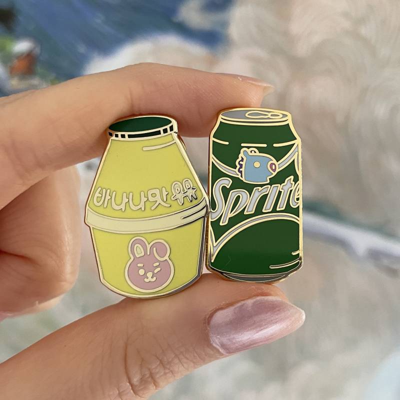 Bt21 Hard Enamel Pin/Emaille Bts Fanart Bt21 Hard Enamel Pin/Emaille Bts Fanart von ByILu