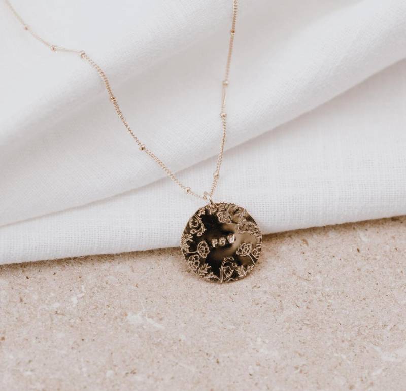 Blumenwiese Halskette Mit Satelliten Kette von ByImogenRose