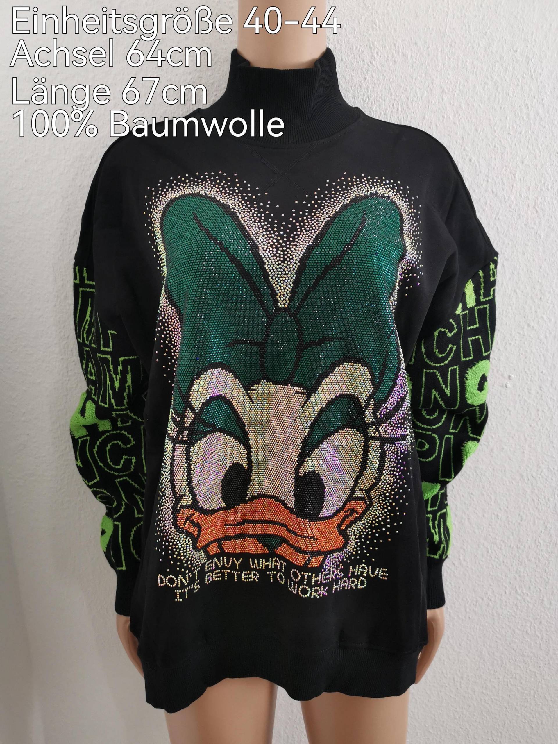 Daisy Glitzer Pullover Größe 40-44 Einheitsgröße von ByKleiderstubeNixxs