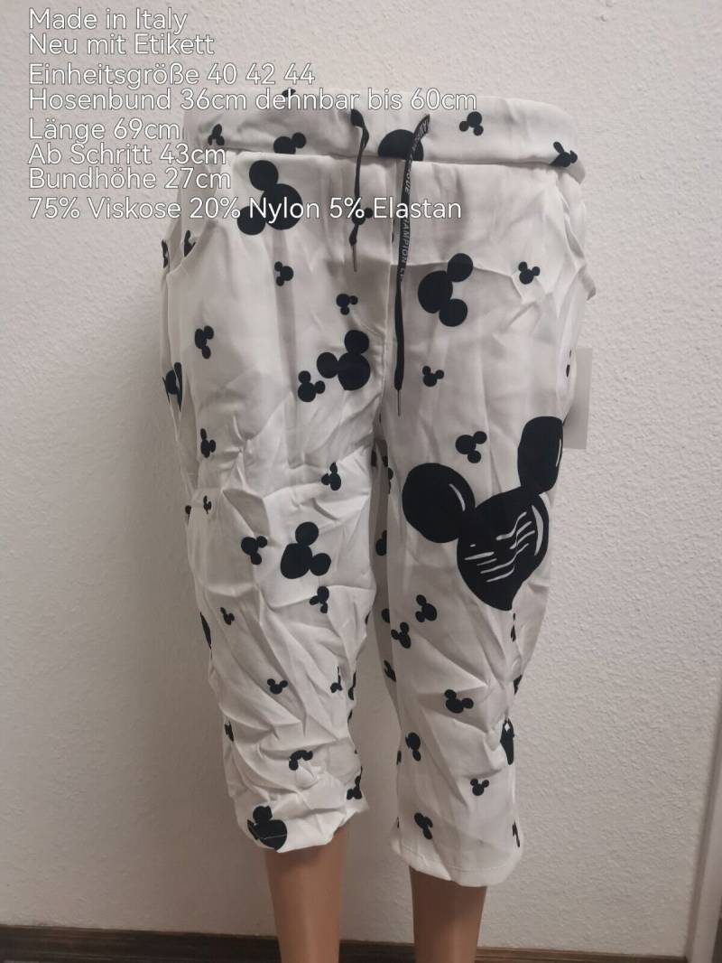 Mickey Mouse Capri Hose Größe 40-44 von ByKleiderstubeNixxs