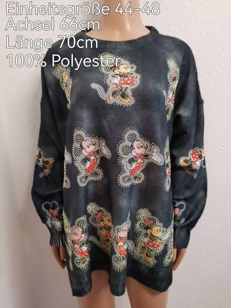 Mickey Mouse Glitzer Pullover Größe 44-48 Einheitsgröße Mickey Mouse Glitzer Pullover Größe 44-48 Einheitsgröße von ByKleiderstubeNixxs