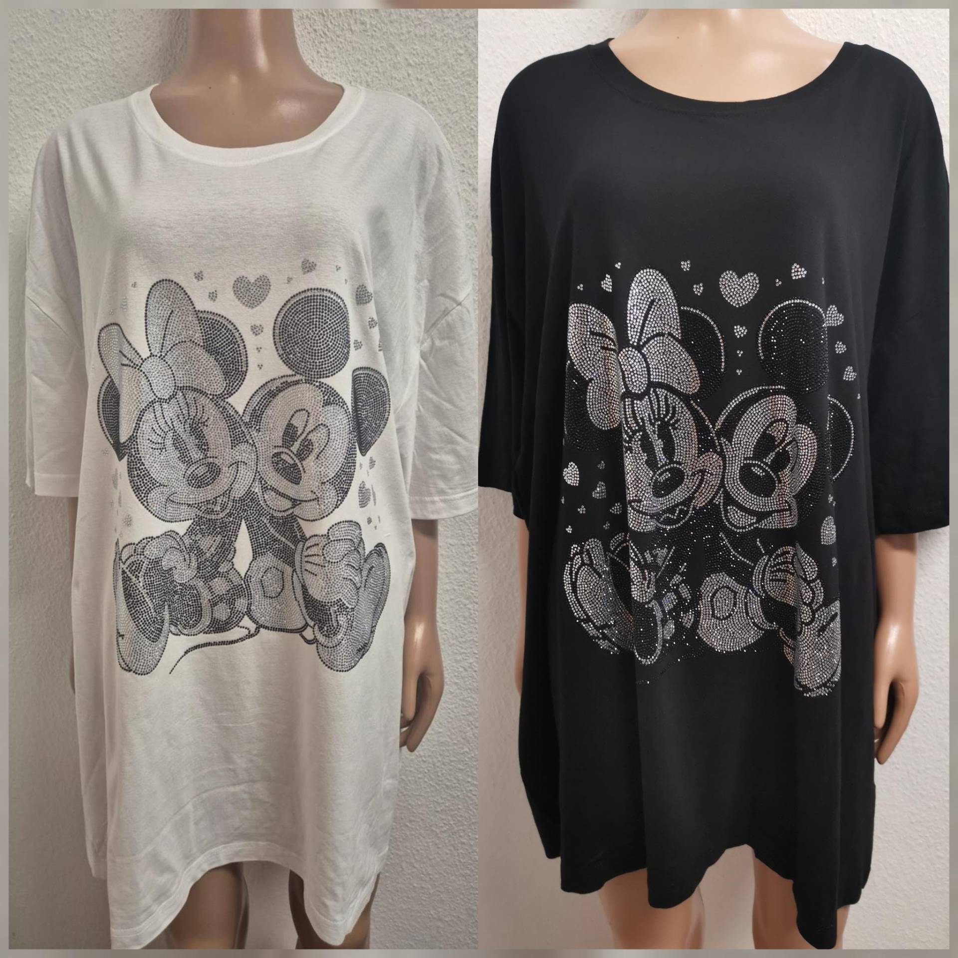 Mickey Mouse Glitzer Shirt Größe 36 Bis 56/58 Vorhanden von ByKleiderstubeNixxs