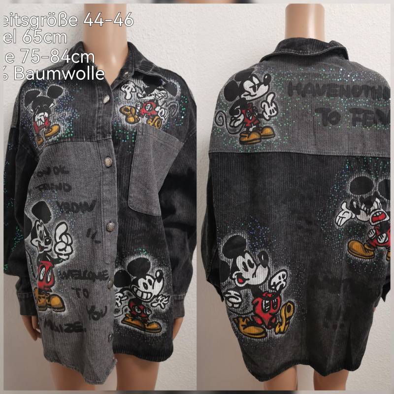 Mickey Mouse Hemdjacke Größe 44-46 Mickey Mouse Hemdjacke Größe 44-46 von ByKleiderstubeNixxs