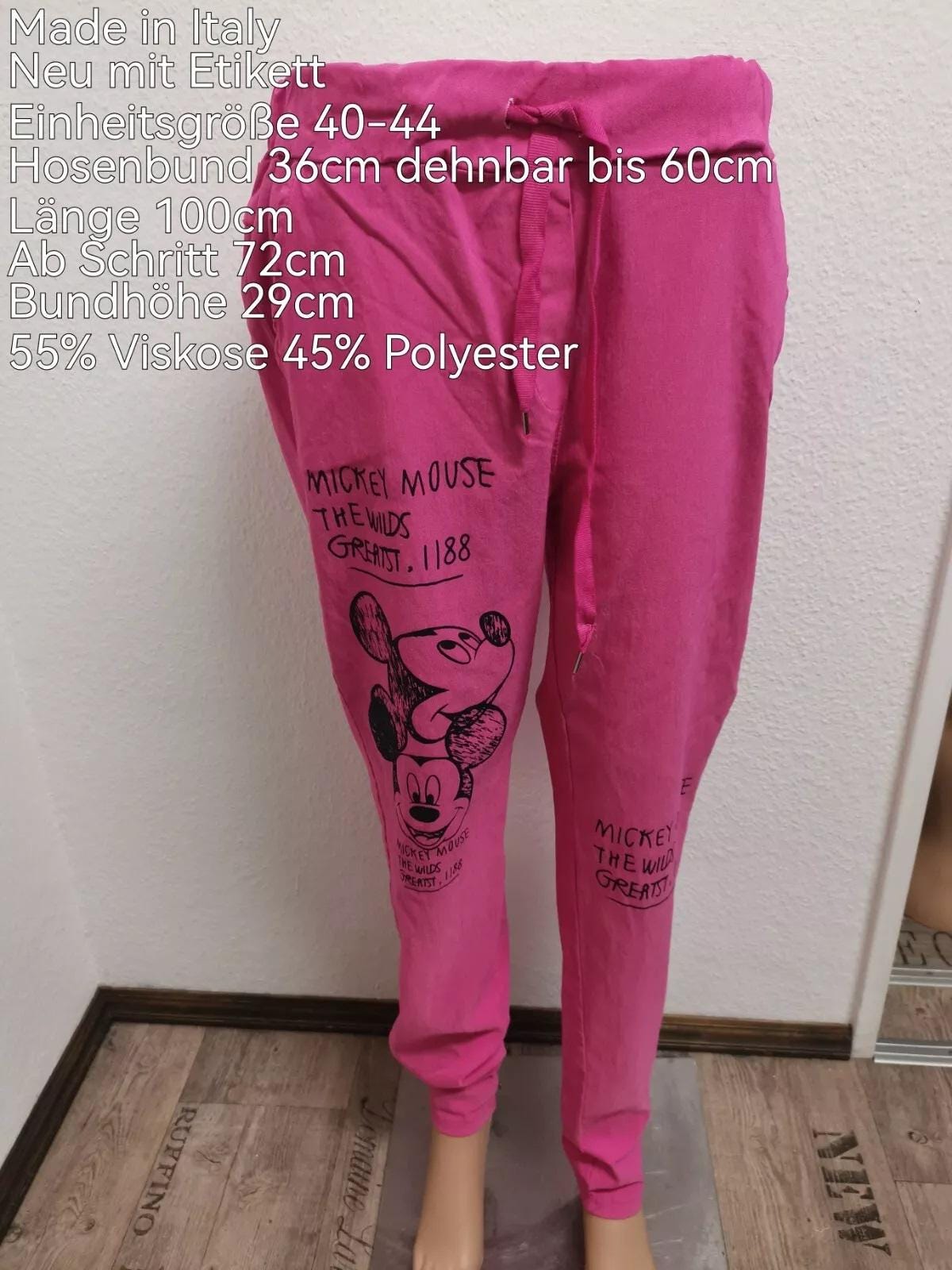Mickey Mouse Hose Größe 40-44 von ByKleiderstubeNixxs