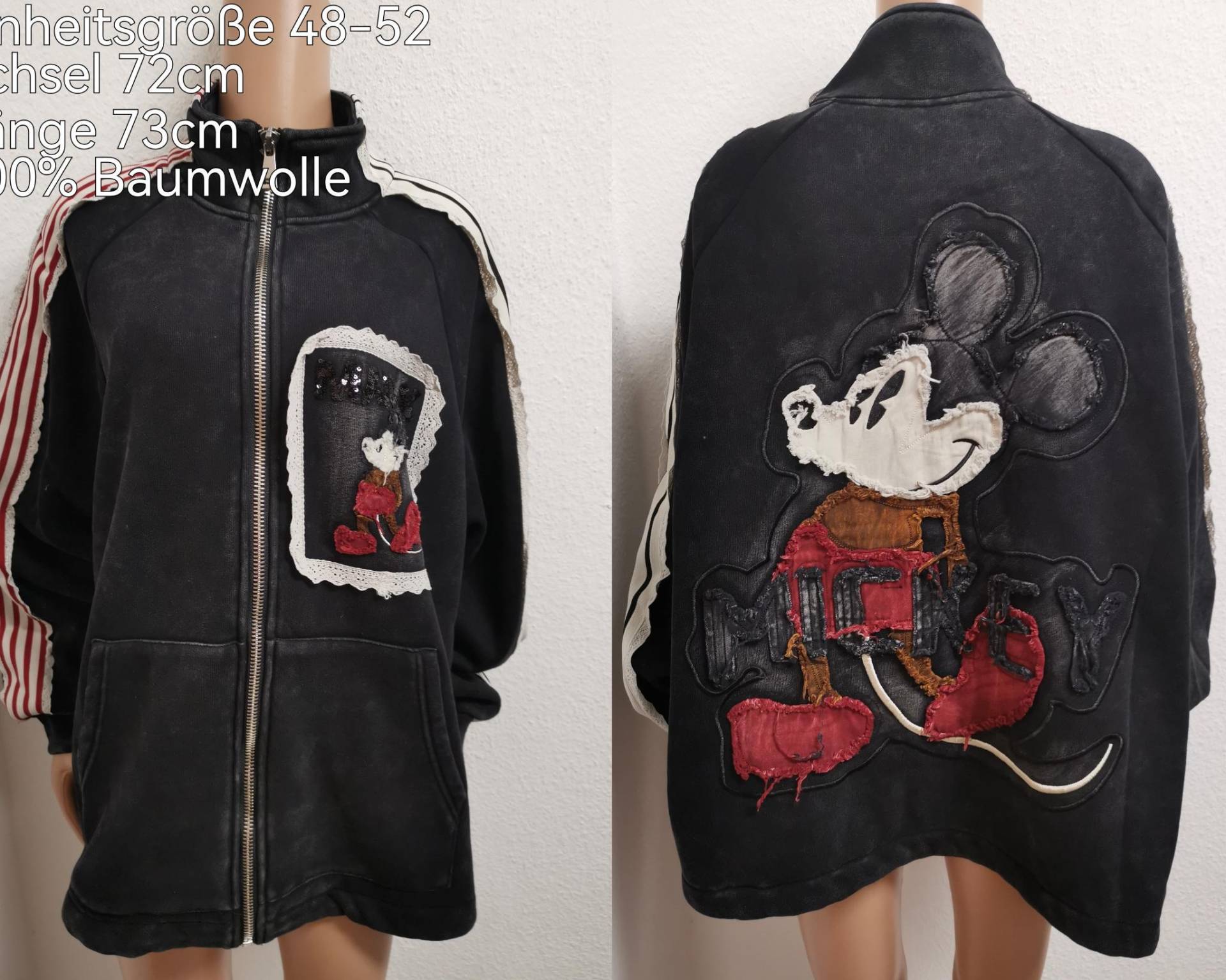 Mickey Mouse Jacke Größe 48-52 Mickey Mouse Jacke Größe 48-52 von ByKleiderstubeNixxs