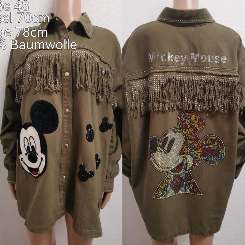 Mickey Mouse Jeansjacke Größe 48 Mickey Mouse Jeansjacke Größe 48 von ByKleiderstubeNixxs