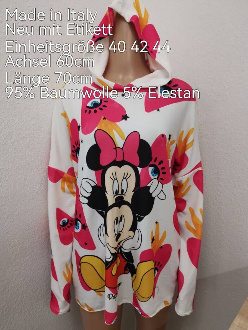 Mickey Mouse Leichter Kapuzen Pullover Größe 40-44 von ByKleiderstubeNixxs