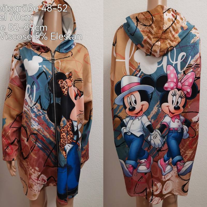 Mickey Mouse Übergangsjacke Größe 48-52 von ByKleiderstubeNixxs