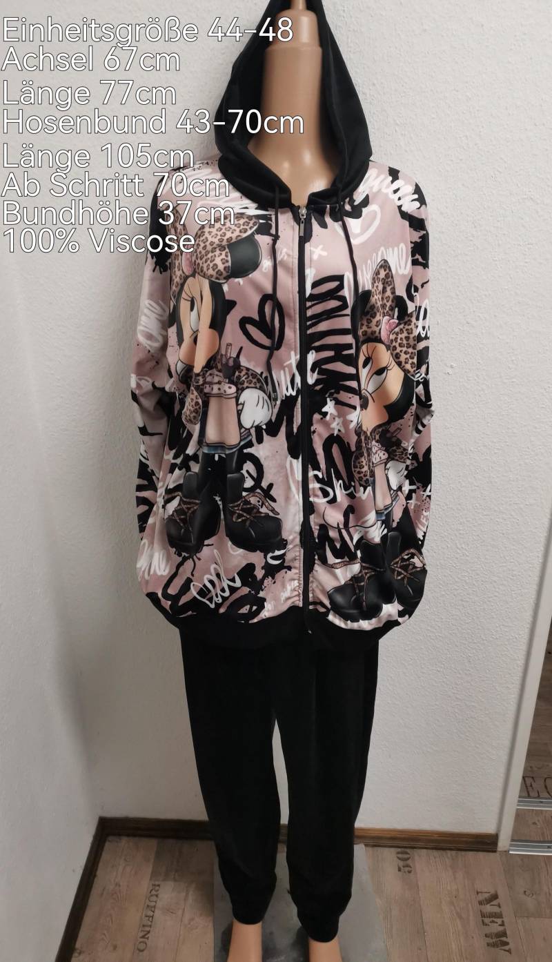 Minnie Mouse Samt Jogginganzug Größe 44-48 von ByKleiderstubeNixxs