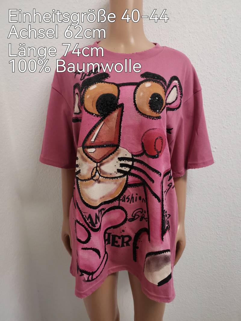 Pink Panther Shirt Größe 40-44 von ByKleiderstubeNixxs