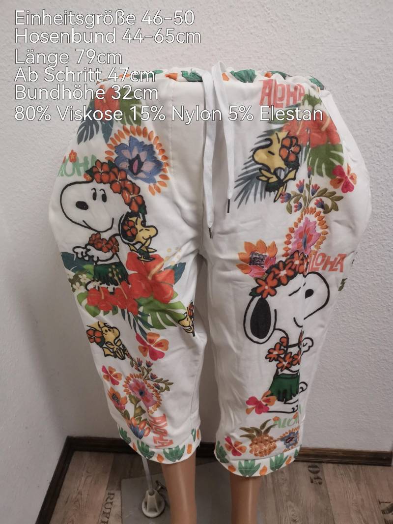 Snoopy Capri Hose Größe 46-50 Einheitsgröße von ByKleiderstubeNixxs