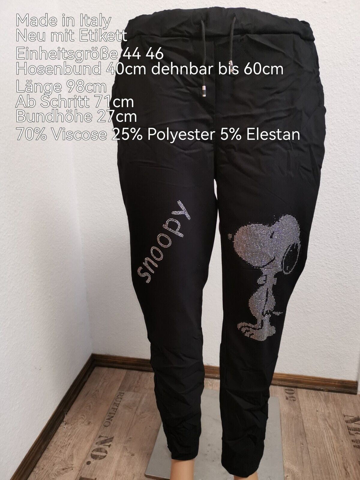 Snoopy Glitzer Hose Größe 44-46 Snoopy Glitzer Hose Größe 44-46 von ByKleiderstubeNixxs