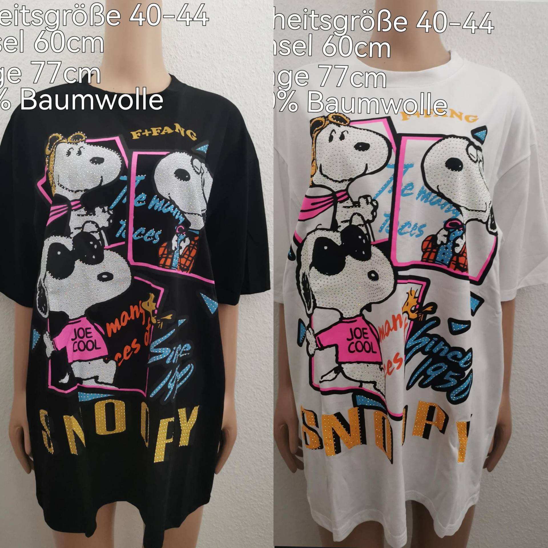 Snoopy Glitzer Shirt Größe 40-44 Snoopy Glitzer Shirt Größe 40-44 von ByKleiderstubeNixxs