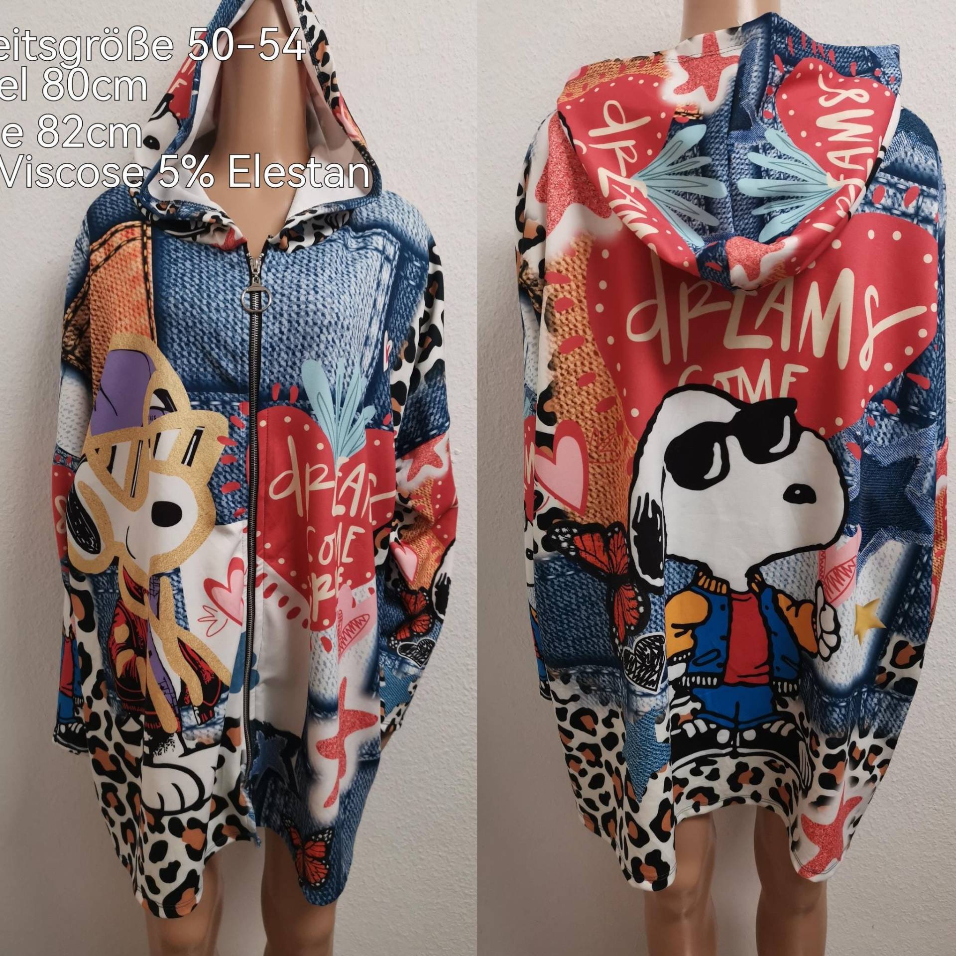 Snoopy Übergangsjacke Größe 50-54 Snoopy Übergangsjacke Größe 50-54 von ByKleiderstubeNixxs