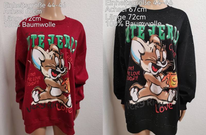 Tom & Jerry Pullover Größe 44-46 Tom & Jerry Pullover Größe 44-46 von ByKleiderstubeNixxs