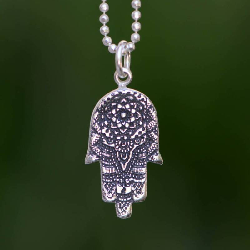 Hamsa Silber Charm Hamsa Silber Charm von ByLiad
