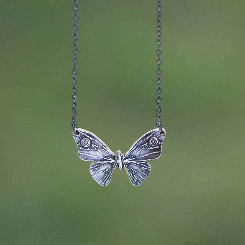 sterling Silber Schmetterling Halskette 3 sterling Silber Schmetterling Halskette 3 von ByLiad