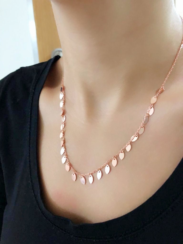 Baumeln Samen Kette 925 Sterling Silber von ByLivRich