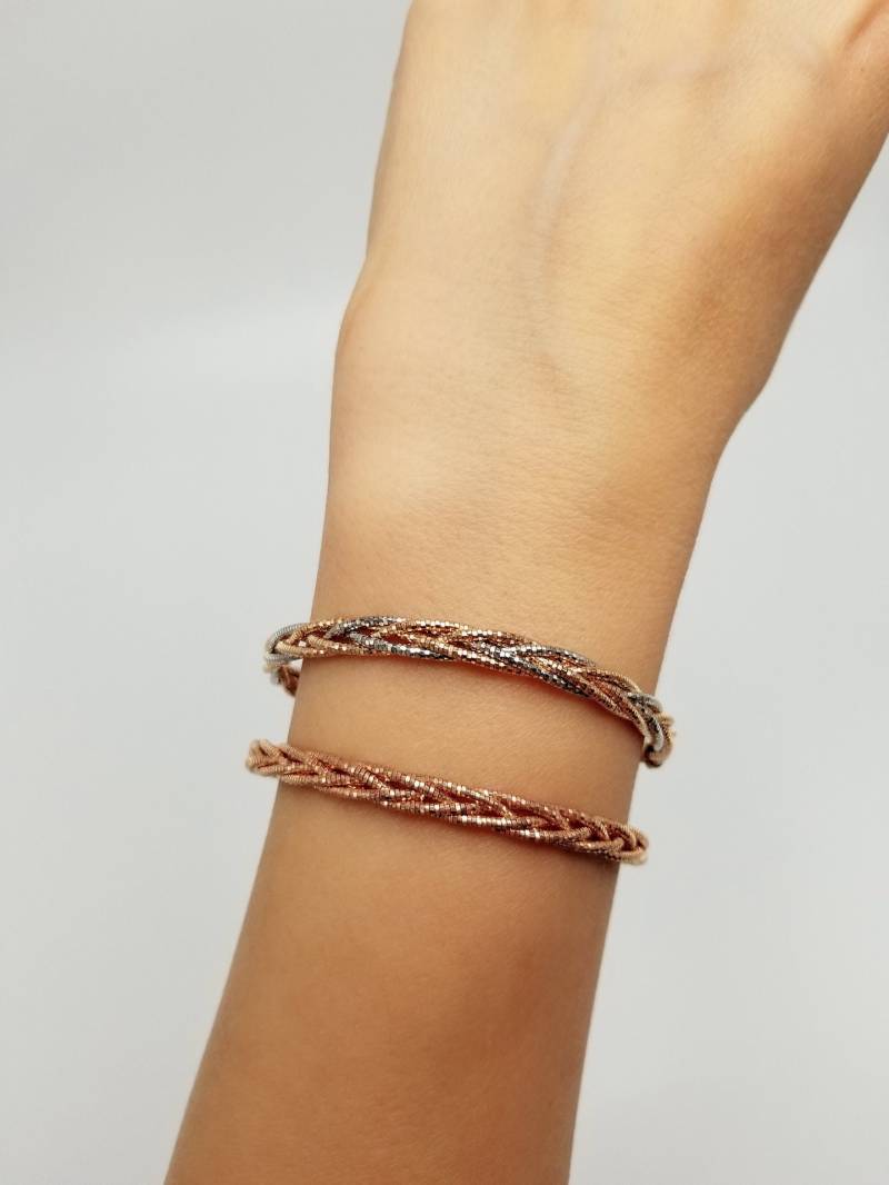 Gold Armband 925 Sterling Silber von ByLivRich