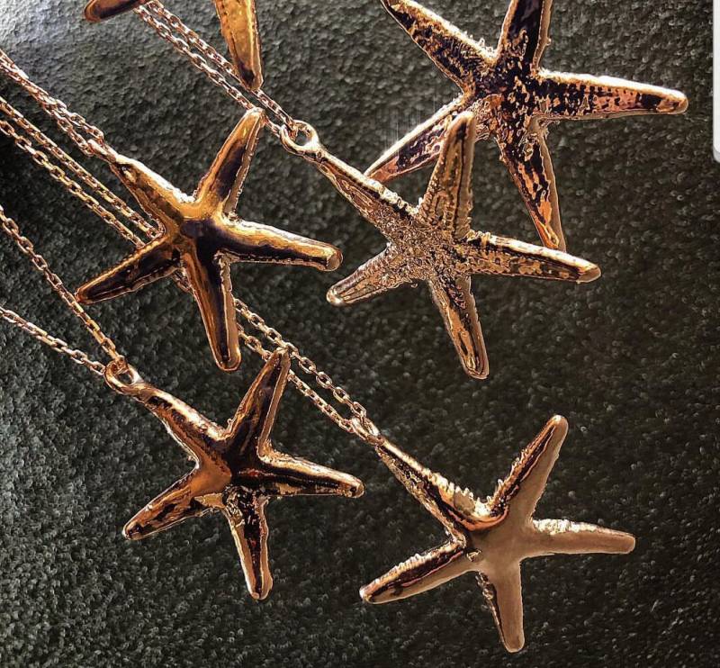 Seestern Halskette 925 Sterling Silber von ByLivRich