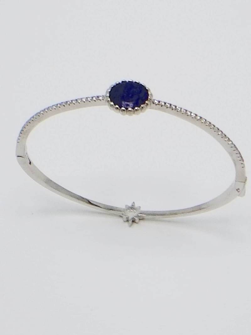 Zirkon Armband Armreif 925 Sterling Silber von ByLivRich