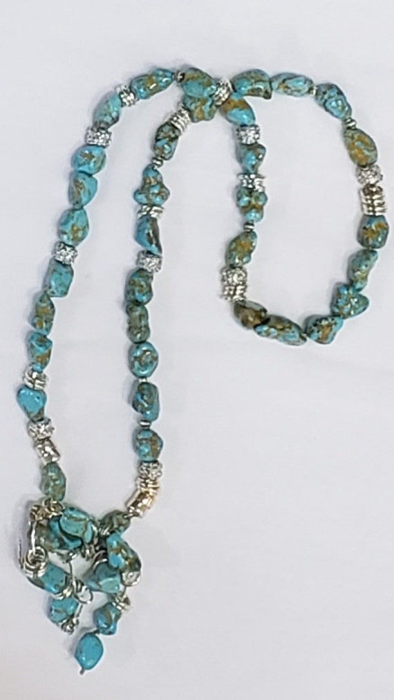 Türkis Kette Und Anhänger Türkis Kette Und Anhänger von ByMarkAndrew