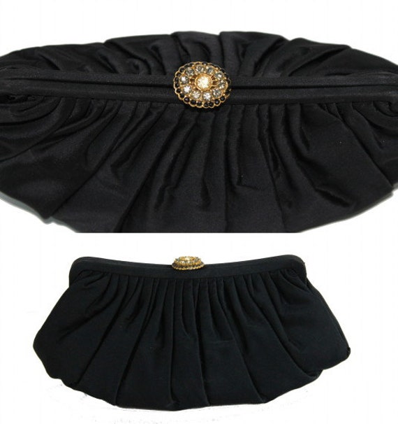 Vintage 1950Er Jahre Geldbörse Garay Strass Abendtasche Femme Fatale Garden Party Cocktailkleid Rockabilly Mad Man Prom Designer Old Hollywood von ByMidnightSparkle