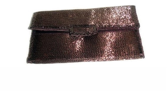 Vintage 1950 Jahre Geldbörse Handtasche Perlen Abend Femme Fatale Gartenparty Cocktailkleid Rockabilly Mad Man Abschlussball Designer Old Hollywood von ByMidnightSparkle