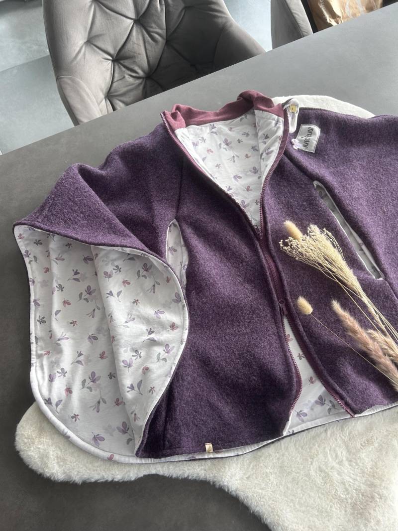 Autoponcho Autositz Wollwalkponcho von ByQueenJanine