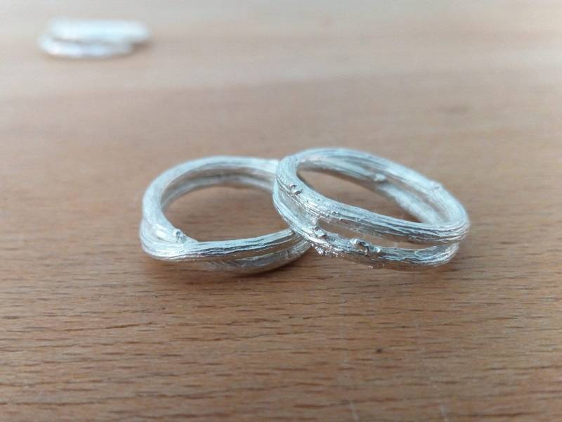Silber Zweig Wickel Ring Silber Zweig Wickel Ring von ByRoseBerlin