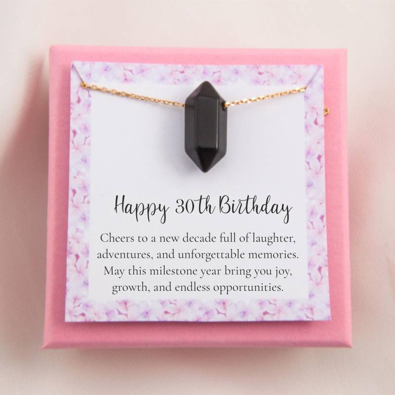 30. Geburtstag Halskette Geschenk Für Sie | 30 Jahre Geburtstagsmeilenstein 30. Geburtstag Halskette Geschenk Für Sie | 30 Jahre Geburtstagsmeilenstein von BySendiJewelry