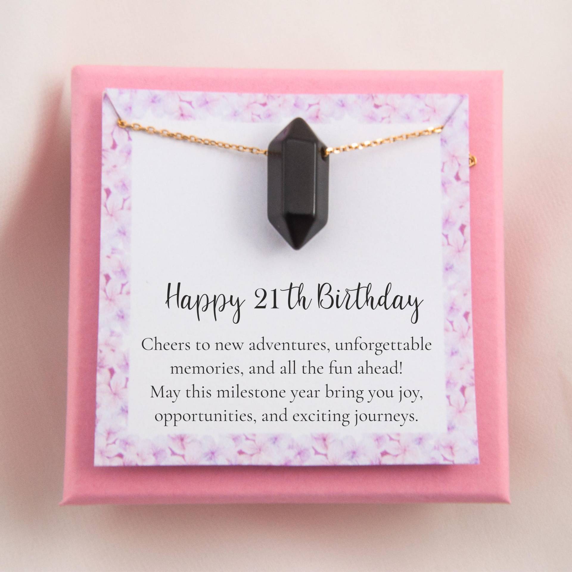 21. Geburtstag Halskette Geschenk Für Tochter | 21 Geburtstagsgeschenk Enkelin von BySendiJewelry