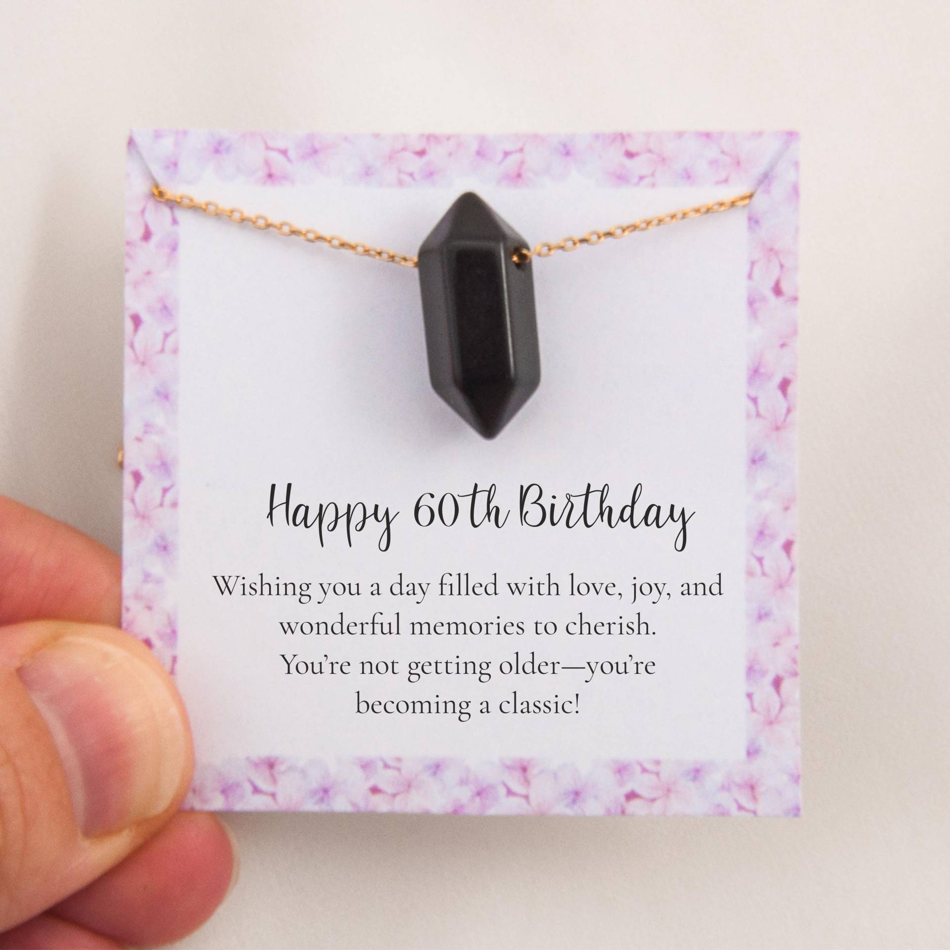 60.geburtstag Geschenk Für Frauen | 14K Gold-Vermeil von BySendiJewelry