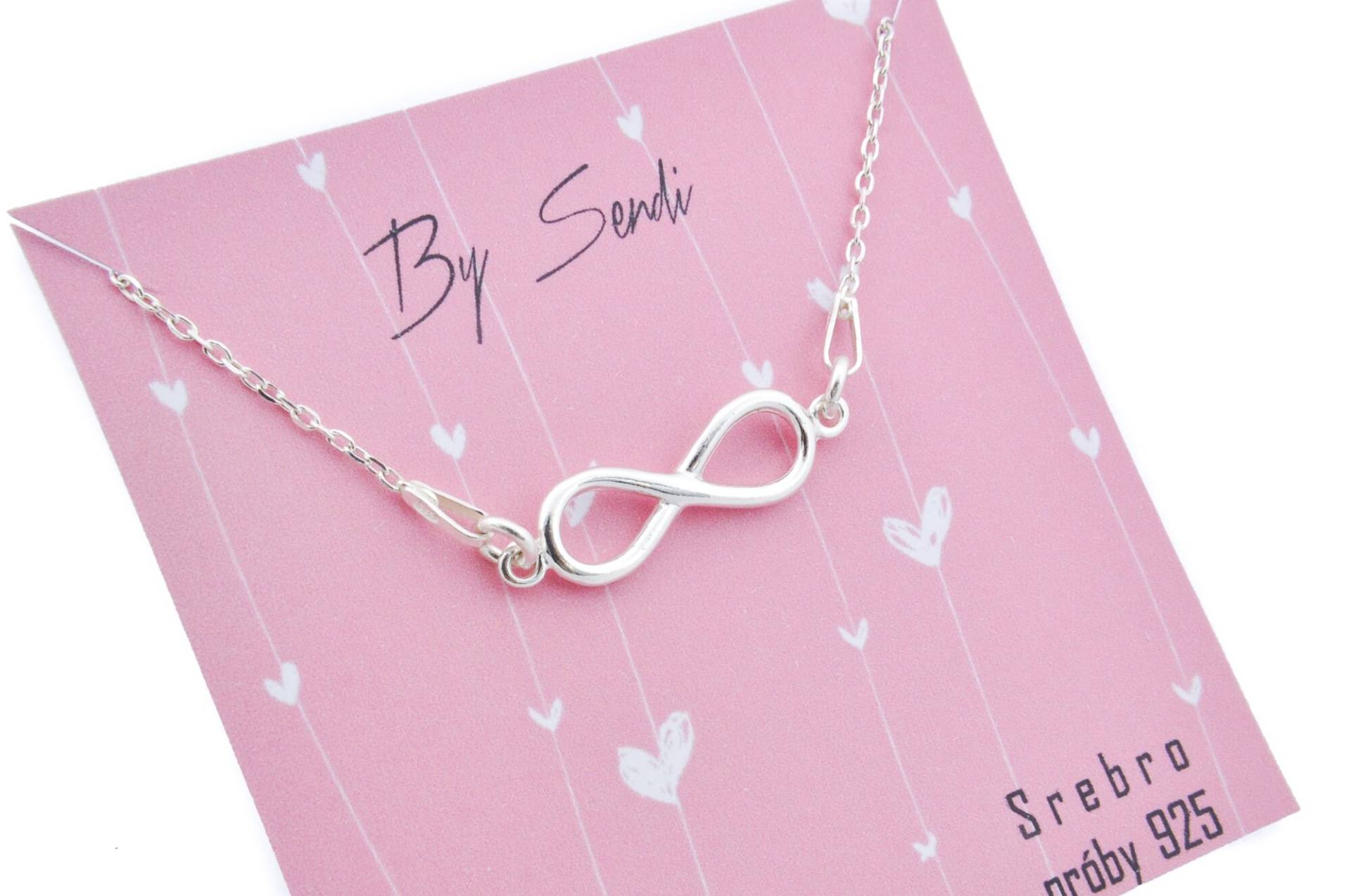 Unendlich Kette Silber, Silver Infinity von BySendiJewelry