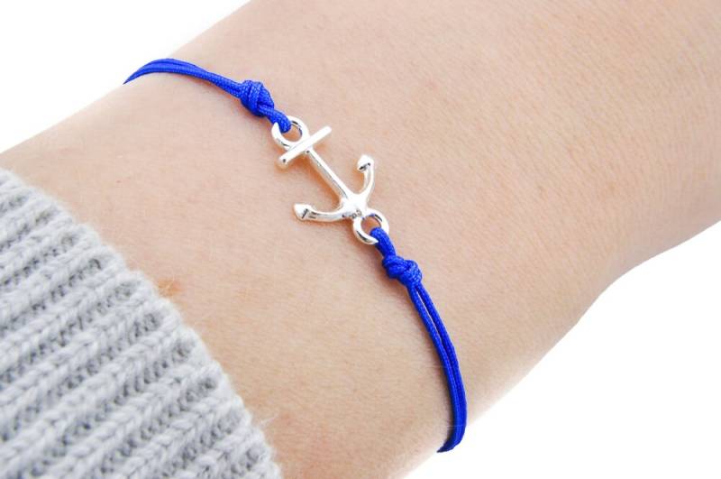 sterling Silber Anker Armband, Kleiner Anker, Charme, Anhänger, Marine, Marine von BySendiJewelry