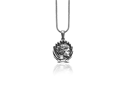 Bysilverstone Schmuck – Griechische Aphrodite-Halskette, Venus-Anhänger Aus Sterlingsilber, Skulptur-Halskette, Göttin Der Schönheit-Medaillon, Aphrodite-Anhänger, Griechischer Schmuck von BySilverStone Jewelry