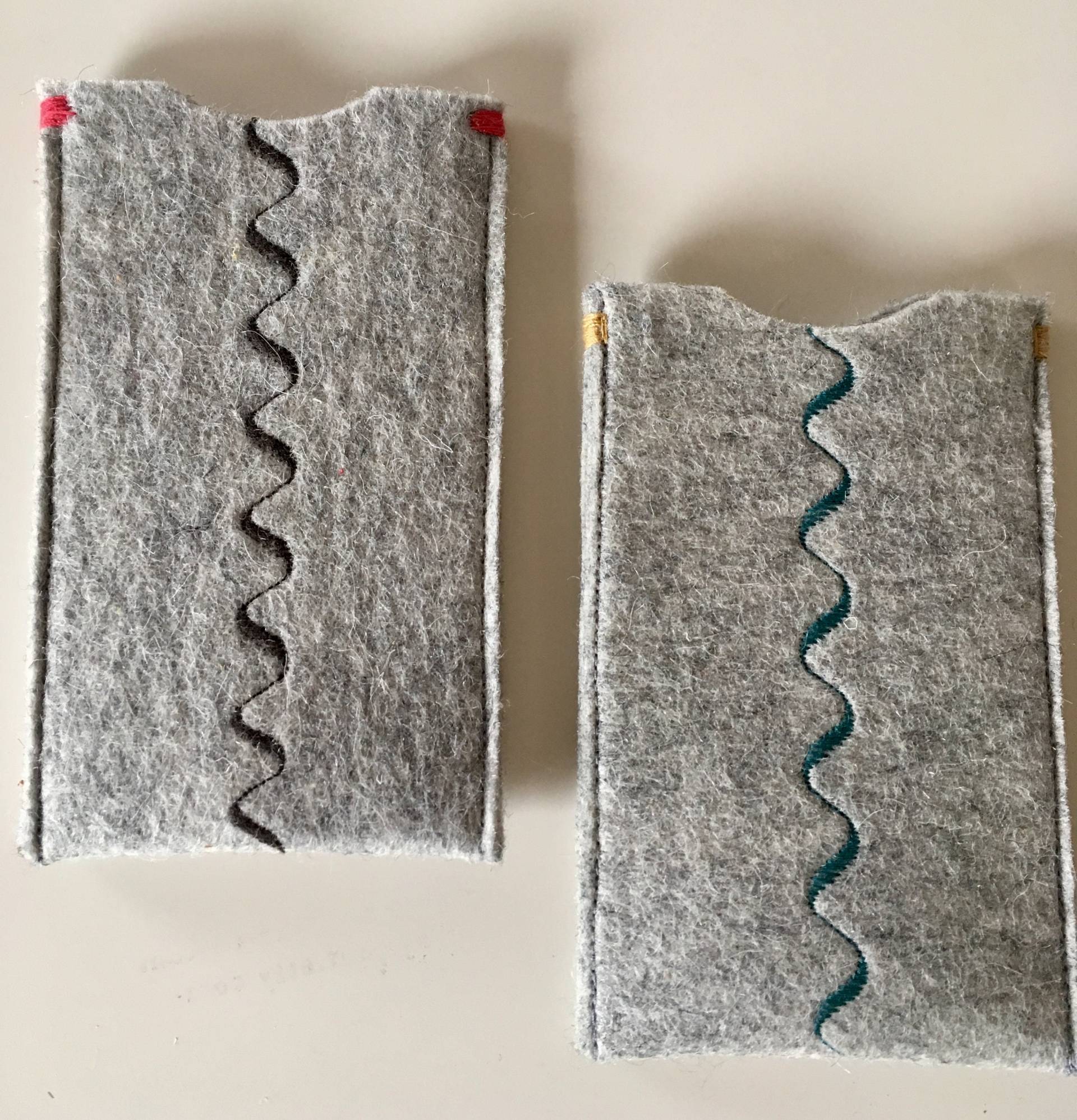 Telefonhülle Aus 3 Mm Natürlichem Wollfilz Mit Ziernäht Telefonhülle Aus 3 Mm Natürlichem Wollfilz Mit Ziernäht von BySjans