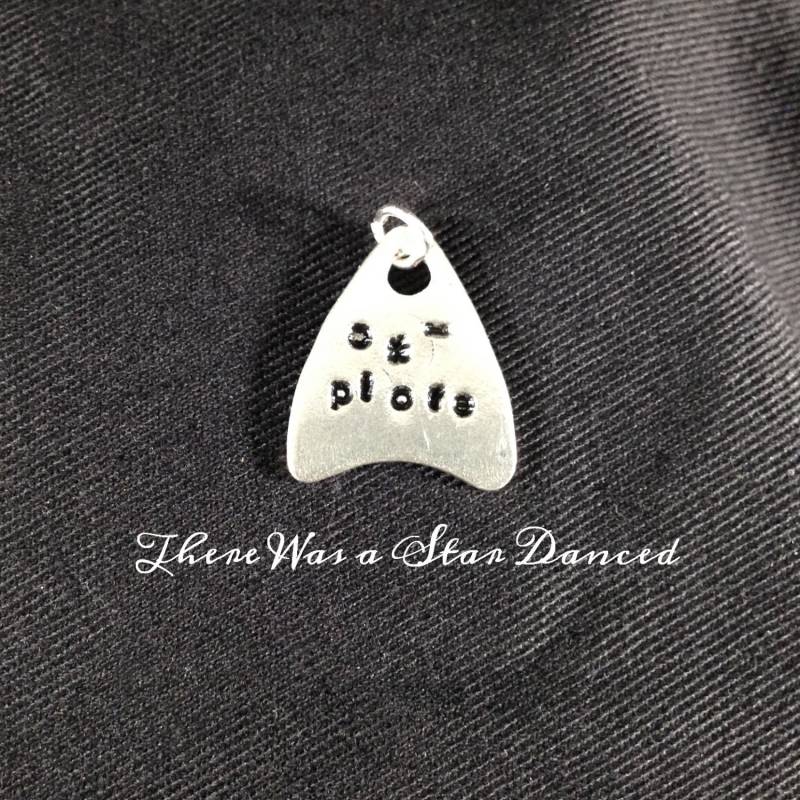 star Trek Zinn Anhänger - Erkunden Suchen Mutig Gehen star Trek Zinn Anhänger - Erkunden Suchen Mutig Gehen von ByTheStar