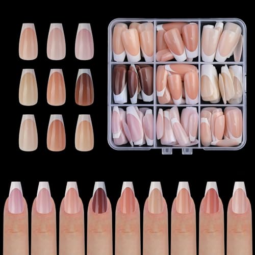 French Tip Press on Nails French Nails Fake Nails Short Press on Nails Short Nails For Woman Nails Art Manicure French von Bydezcon