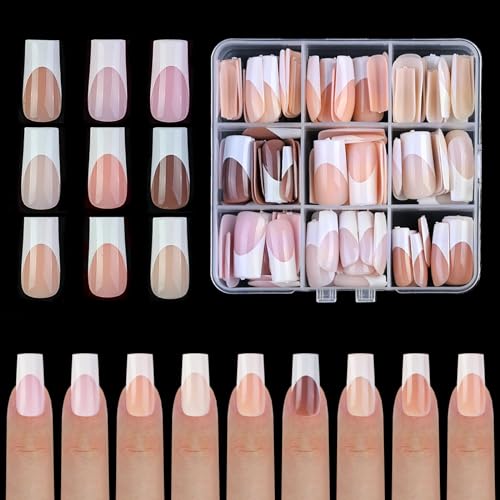 French Tip Press on Nails French Nails Fake Nails Short Press on Nails Short Nails For Woman Nails Art Manicure French von Bydezcon