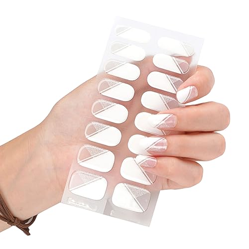 Halbgehärtete Gel Nagelaufkleber/LED Lampe Erforderlich 16 Gel Nagellack Wraps Modisches Gel Nagelkunstaufkleber Für Frauen Halbgehärtete Gel Nagelaufkleber/LED Lampe Erforderlich 16 Gel Nagellack Wraps Modisches Gel Nagelkunstaufkleber Für Frauen von Bydezcon
