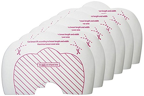 Bye Bra - Klebe-BH - Brusthebe - Transparent Cup D-F (3 Paare) von Bye Bra