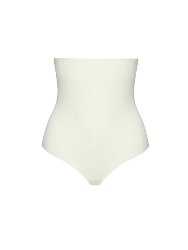 Bye Bra Damen Shapingslip Sculpting High Waist Thong - Ivory - Größe XL von Bye Bra