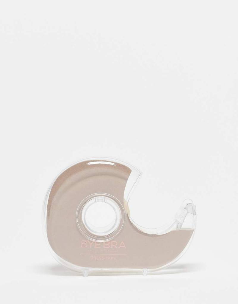 Bye Bra - Doppelseitiges Klebeband in Beige mit Abroller-Neutral von Bye Bra