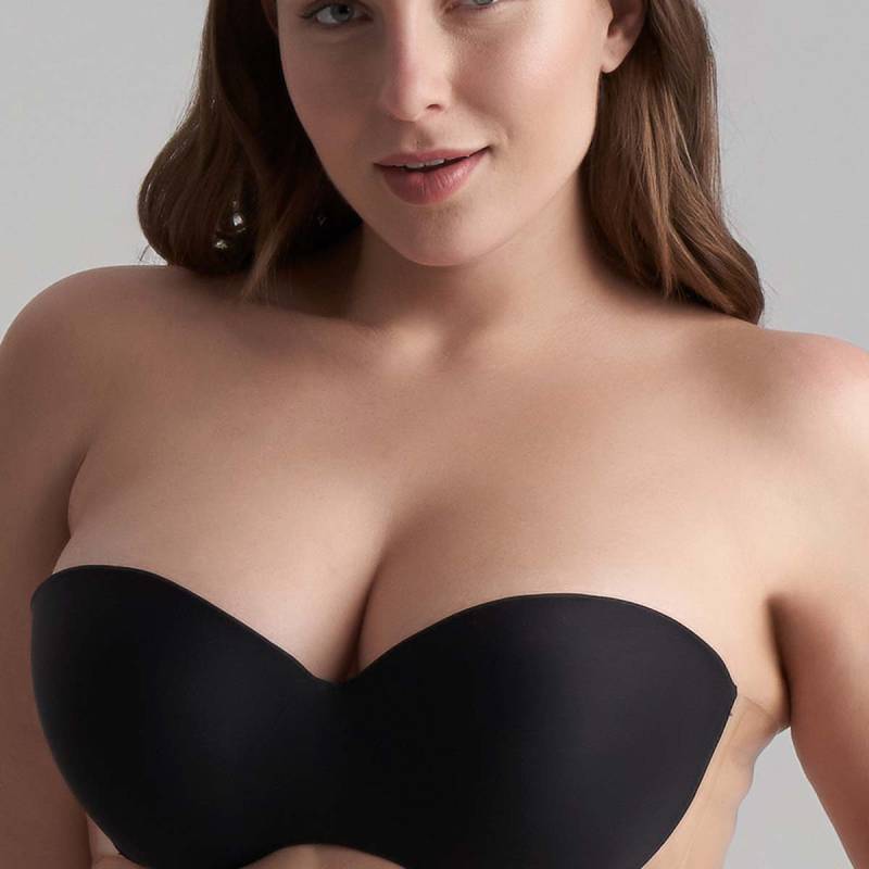 Bye Bra Glam Klebe BH, Schwarz, Größe: F, Damen von Bye Bra