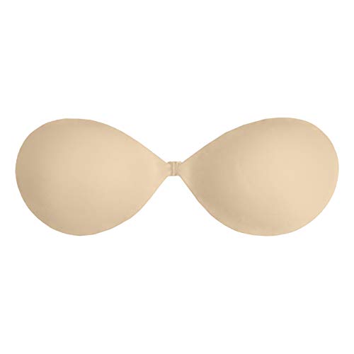 Bye Bra Invisible Bra Unsichtbar Klebe-BH, Selbstklebender BH für das Tragen von rückenfreie Outfits, wiederverwendbar bis zu 50 mal, Körbchenegröße D, Hautfarbe von Bye Bra